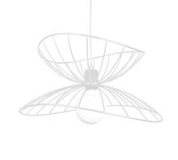 Globen Lighting Lámpara de techo Ray Ø 45 cm blanco