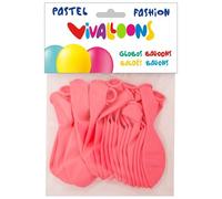 Globo 100% latex biodeg rosa 20u