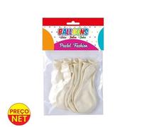 Globo Blanco Pack 10