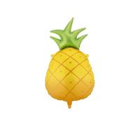 Globo de aluminio de piña, globo de piña amarillo y verde, adecuado para decoración de fiesta de verano con helio, fiesta tropical, cóctel, Hawaii, cumpleaños y fiesta en la piscina, 68 cm