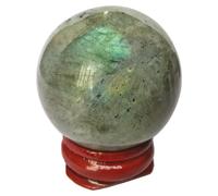 Globo de cristal para Feng Shui de 40 mm con base de madera