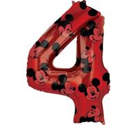 Globo De Cumpleaños Mickey Mouse Número 6