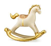 PartyDeco Globo de papel de aluminio Caballo balancín 106×86 cm Relleno de aire para Baby Shower