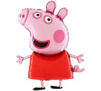 Globo gigante de papel de Peppa Pig de tamaño gigante de 37 pulgadas - Globos festivos para niños