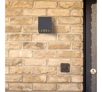 Globo Illi Aplique para exterior LED, antracita, ancho 10 cm, aluminio, IP54