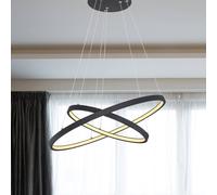 Globo Lámpara colgante LED Ralph, 2 luces, negro EC:EPREL:1066183