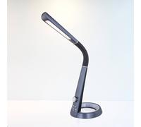 Globo Lámpara de mesa LED Mitti con conexión USB, negro