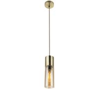 Globo Lighting Annika lámpara colgante 1x25 W latón-ámbar 21000HM