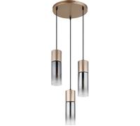 Globo Lighting Annika lámpara colgante 3x25 W humado-oro 21000-3HCA