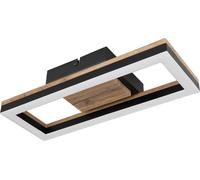 Globo Lighting Beatrix lámpara de techo 1x12 W negro-madera 67297D1
