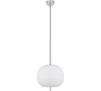 Globo Lighting Blacky I lámpara colgante 1x60 W blanco-níquel 15345H1NO