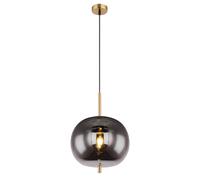 Globo Lighting Blacky I lámpara colgante 1x60 W latón-humado 15345H1MM