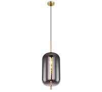 Globo Lighting Blacky I lámpara colgante 1x60 W latón-humado 15345H2MM