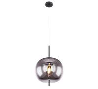 Globo Lighting Blacky lámpara colgante 1x60 W negro-humado 15345H1