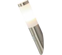 Globo Lighting Boston lámpara de pared para exteriores 1x23 W acero-ópalo 3157S