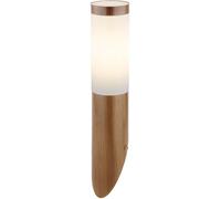 Globo Lighting Boston lámpara de pared para exteriores 1x23 W madera-ópalo 3157W