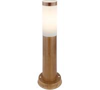 Globo Lighting Boston lámpara de pie para exteriores 1x23 W madera-ópalo 3158W