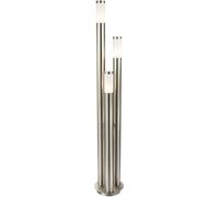 Globo Lighting Boston lámpara de pie para exteriores 3x60 W acero-ópalo 3159-3
