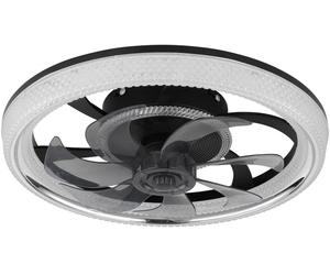 Globo Lighting Cirilla lámpara de techo 1x30 W negro 03644