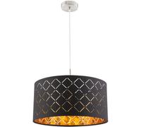 Globo Lighting Clarke lámpara colgante 1x60 W negro-oro 15229H