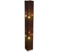 Globo Lighting Clarke lámpara de pie 2x40 W negro-oro 15229S2