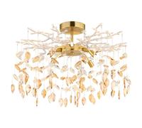 Globo Lighting Danna lámpara de techo x8 W oro-ámbar 64132-8D