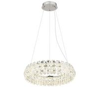 Globo Lighting Diann lámpara colgante x50 W cromo-transparente 64140H