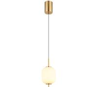 Globo Lighting Ewald lámpara colgante 1x7 W latón 15217H