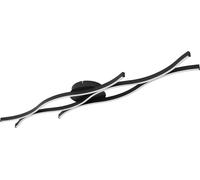 Globo Lighting Geronimo lámpara de techo 3x35 W negro 67206D