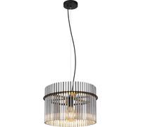 Globo Lighting Gorley lámpara colgante 1x60 W negro-humado 15698H