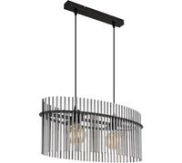 Globo Lighting Gorley lámpara colgante 2x60 W negro 15698H3