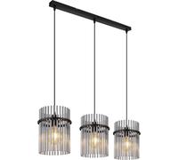 Globo Lighting Gorley lámpara colgante 3x60 W negro-humado 15698-3H