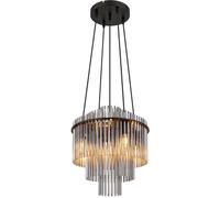 Globo Lighting Gorley lámpara colgante 5x40 W humado 15698H2