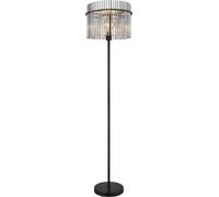 Globo Lighting Gorley lámpara de pie 1x60 W negro-ahumado 15698S