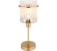 Globo Lighting Gorley lámpara de sobremesa 1x40 W blanco-transparente-oro 15698TM