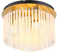 Globo Lighting Gorley lámpara de techo 5x40 W blanco-transparente-oro 15698DM