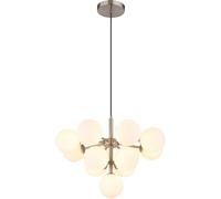 Globo Lighting Grappy lámpara colgante x5 W blanco-níquel 56143-13N
