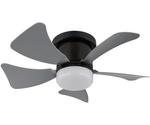 Globo Lighting Hines lámpara de techo 1x9 W negro 03609A