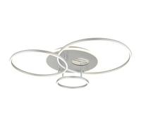 Globo Lighting Invertina lámpara de techo 4x54 W blanco-plata 48466-54A