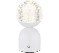 Globo Lighting Julsy lámpara de sobremesa 1x2.5 W blanco-transparente 21007W