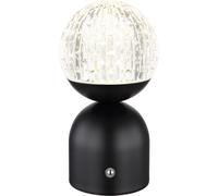 Globo Lighting Julsy lámpara de sobremesa 1x2.5 W negro-transparente 21007S