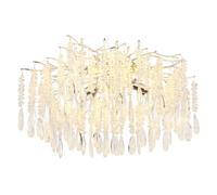 Globo Lighting Kinga lámpara de techo x40 W transparente-plata 64141D