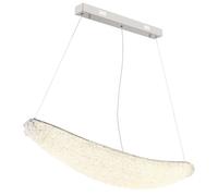 Globo Lighting Kristalla lámpara colgante inteligente 1x40 W cromo-transparente 68524-40