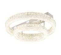 Globo Lighting Laurel lámpara de techo 2x60 W cromo-transparente 67387-60D