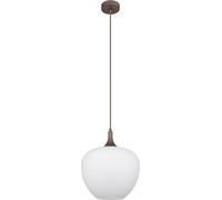 Globo Lighting Maxy lámpara colgante 1x60 W blanco-café 15548H1C