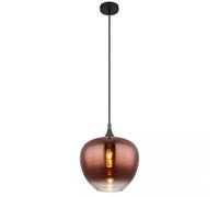 Globo Lighting Maxy lámpara colgante 1x60 W negro 15548H1G