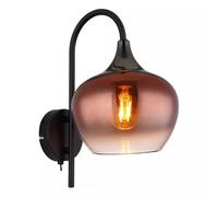 Globo Lighting Maxy lámpara de pared 1x40 W negro 15548WG