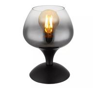 Globo Lighting Maxy lámpara de sobremesa 1x40 W negro-ahumado 15548T2