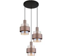 Globo Lighting Milley lámpara colgante 3x60 W ámbar 15560-3HA