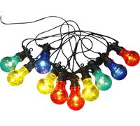Globo Lighting Nirvana cadena de luces exteriores x4.2 W negro-multicolor 3400S